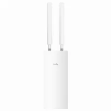  Access Point Cudy Ap1300 Outdoor Inalambrico 867 Mbit/s, 2.4 Ghz / 5 Ghz, 300 Mbit/s, 1x Rj-45, Multi User Mimo, Poe, Color Blanco
